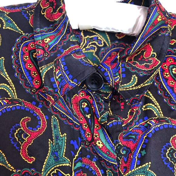 Silk vintage dress gorgeous - Picture 3 of 8